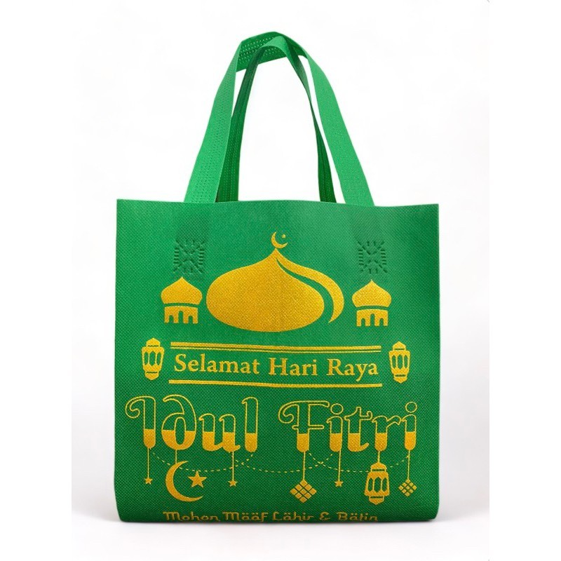 

TAS SPUNBOND GOODIE BAG HAMPERS LEBARAN IDUL FITRI KUE KOTAK HT3