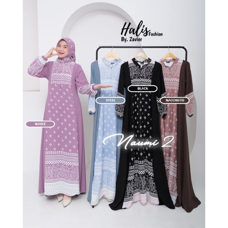 Naumi 2set hijab by Halis fashion