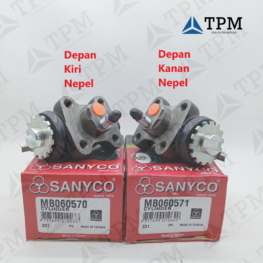 WHEEL CYLINDER MASTER REM DEPAN COLT DIESEL PS100 DOUBLE SANYCO