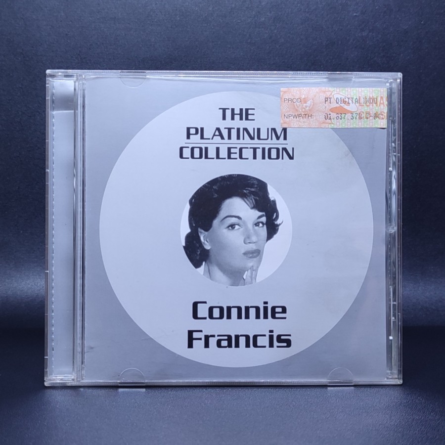 CD CONNIE FRANCIS - THE PLATINUM COLLECTION & GREATEST HITS ORIGINAL SEGEL