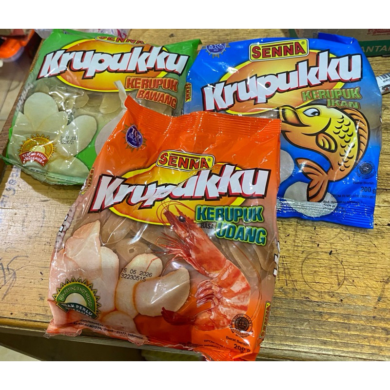 

Krupuk senna 200gram