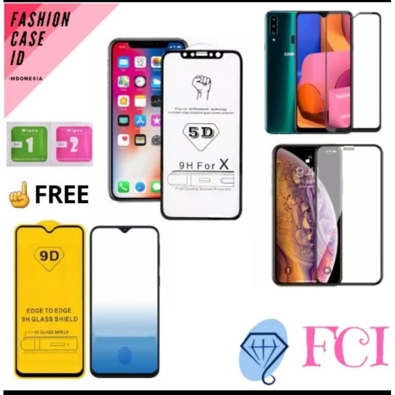 Anti Gores Kaca Full 111D Xiaomi Redmi Note 12 Pro 11 Pro 10 Pro 9 Pro 8 Pro 7 Pro 5 Pro Note 5A 4X 