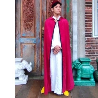 TERJAMIN Jubah Hoodie Selham Maroko Moroccan Cloak **