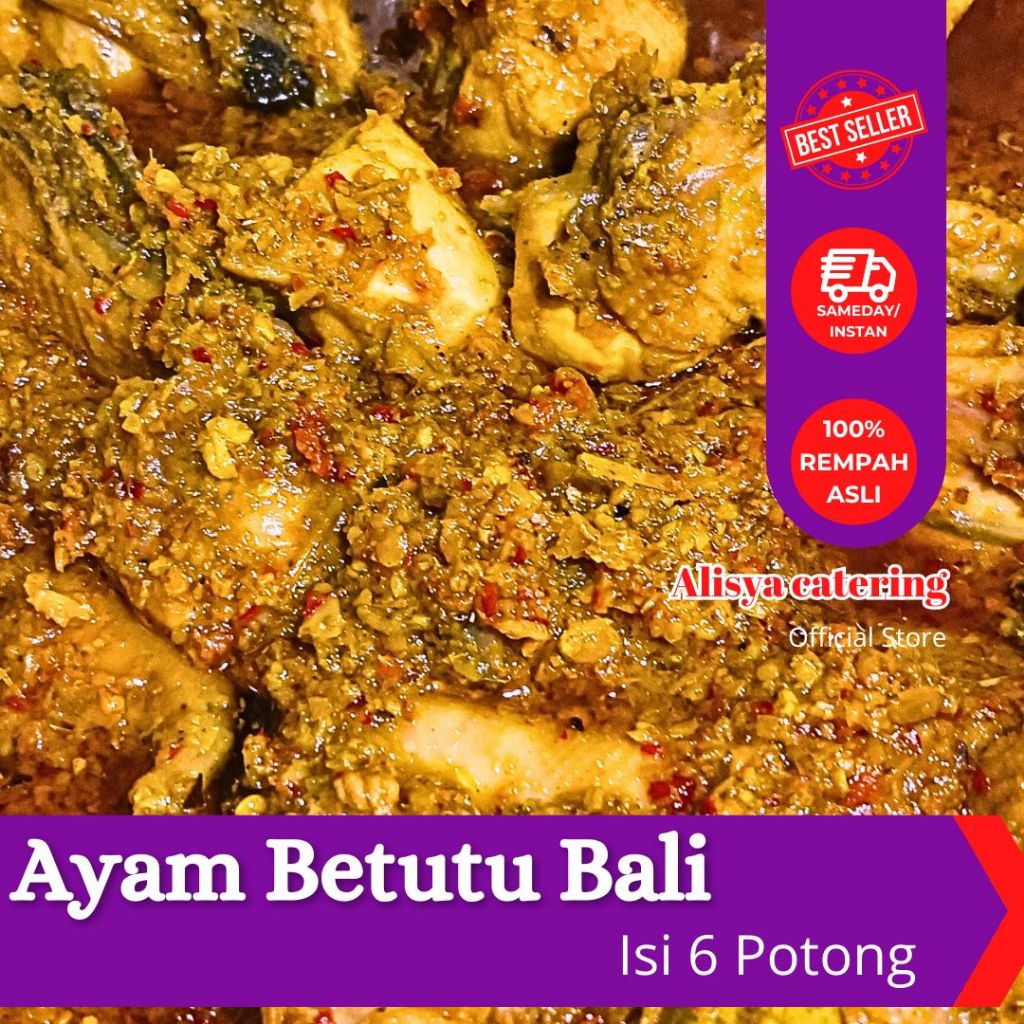 

Ayam Betutu Bali Frozen isi 6 potong