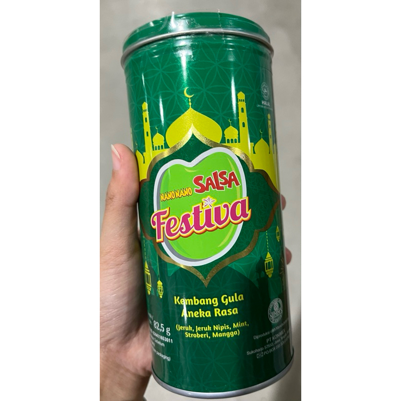 

Permen Kaleng Nano-nano Salsa Festiva 82.5g