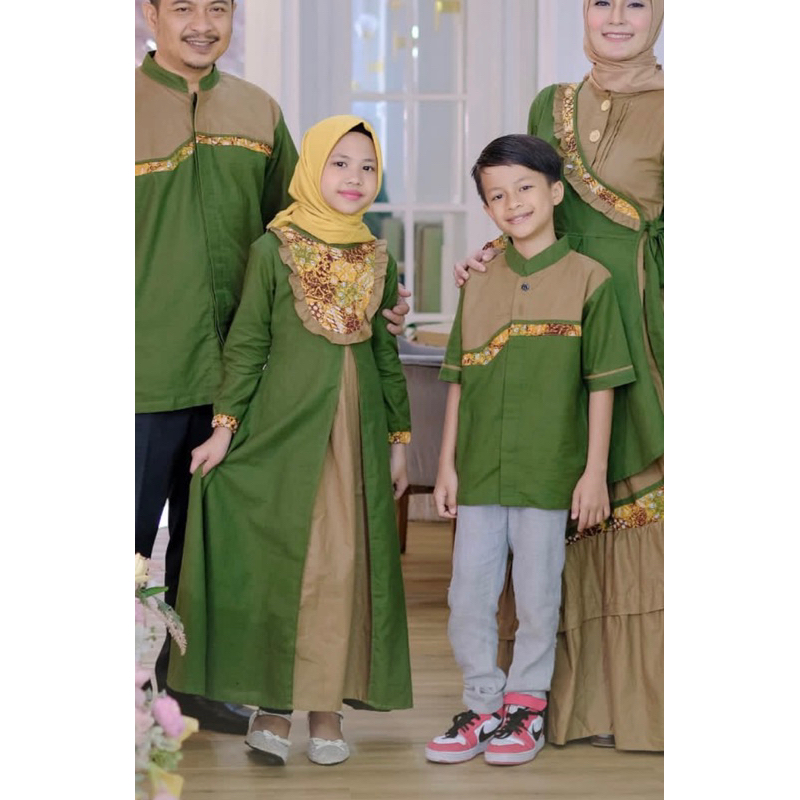 GAMIS DRESS ANAK PN FASHION GA 1505 | BAJU KOKO ANAK KA1505 |BAJU SARIMBIT ANAK LUCU CANTIK ORIGINAL