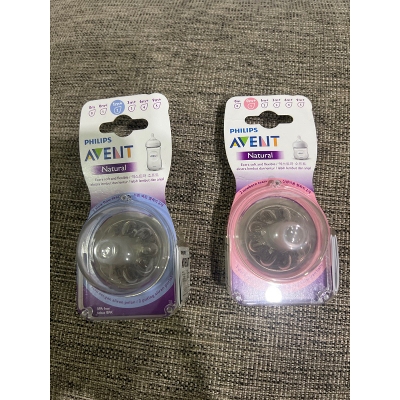 PHILIPS AVENT DOT NIPPLE NATURAL / AVENT DOT BOTOL SUSU