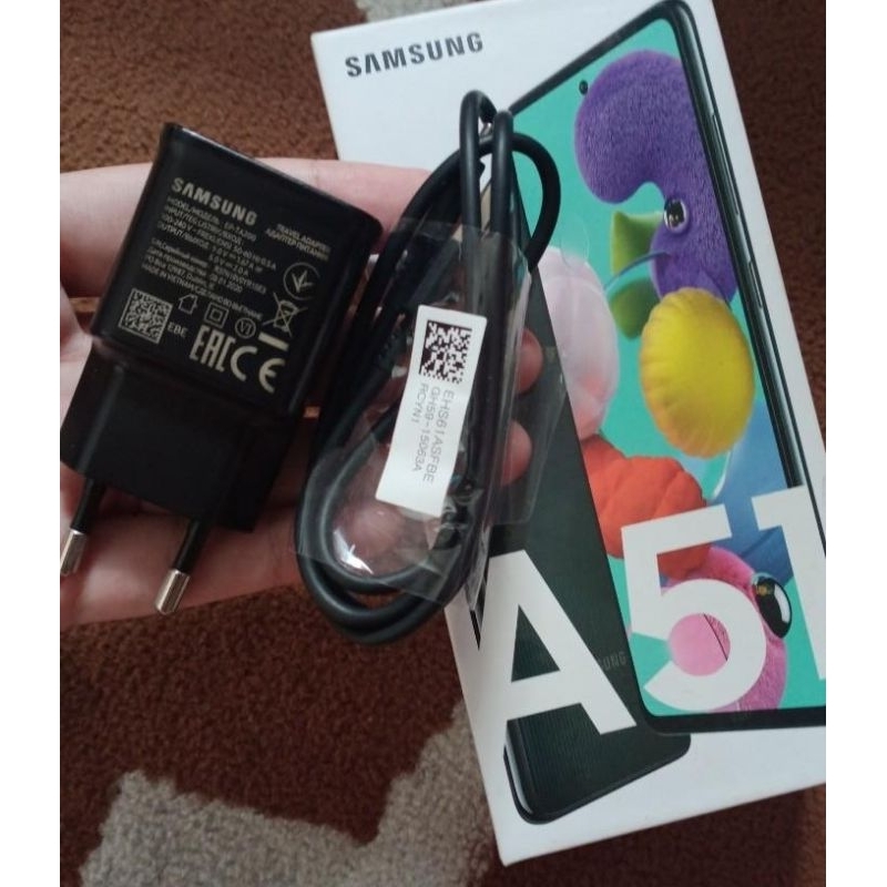 charger ori Samsung a51 fast charging