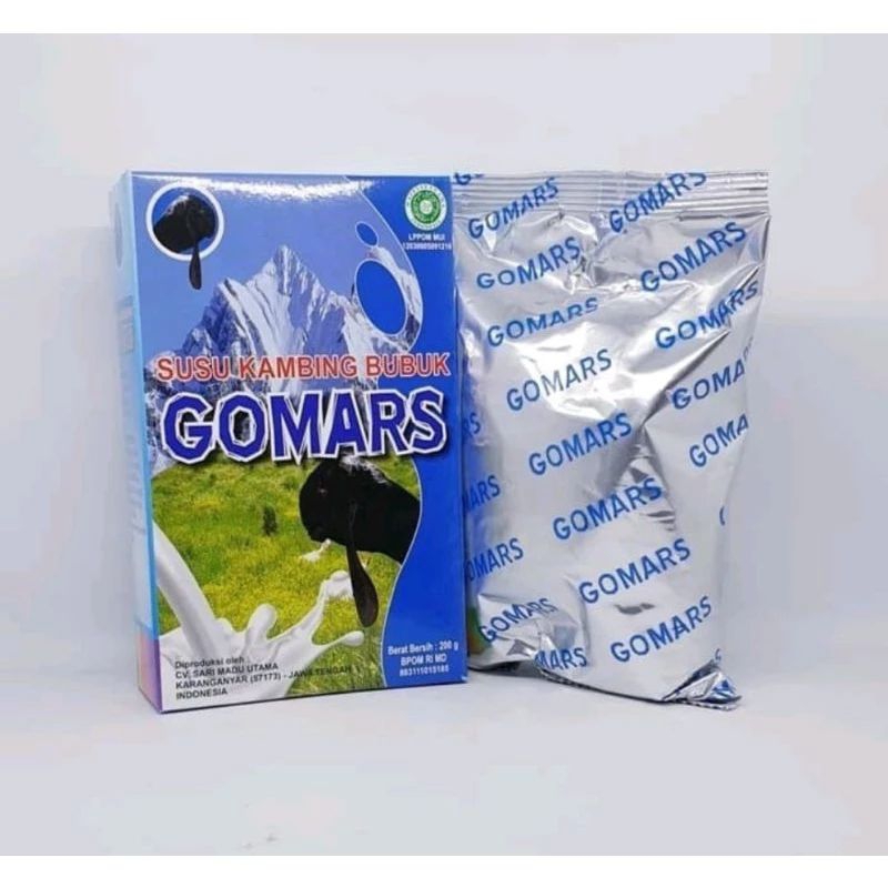 

GOMARS Susu Kambing Etawa Putih Original Gomars 200gr Box