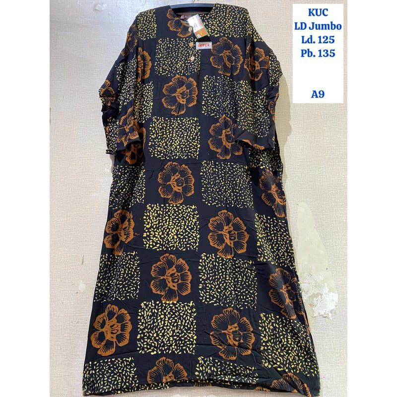 Pakaian Tidur Daster Ibu Ibu Emak2 Orang Tua Wanita Jumbo Kekinian Terbaru  Harian Sehari hari Batik