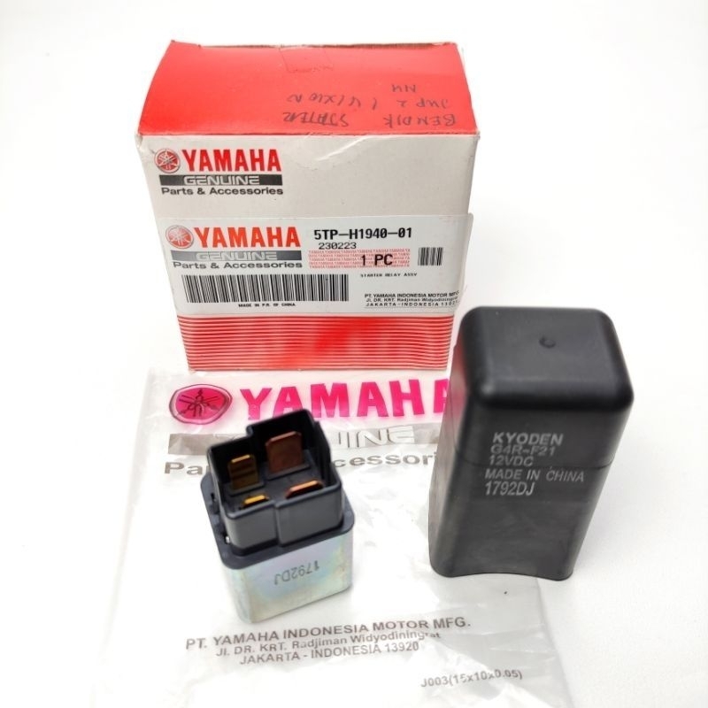 relay stater bendik stater yamaha mio sporty mio soul karbu fino karbu ori YGP