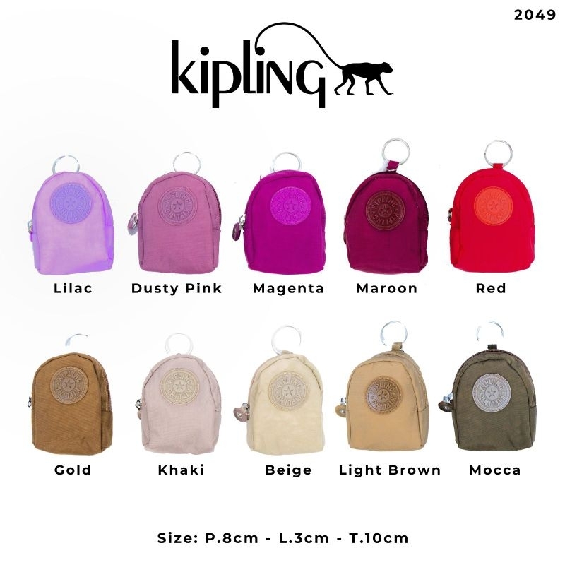 KP 2049 DOMPET COIN RING DOMPET SERBA GUNA KIPLING