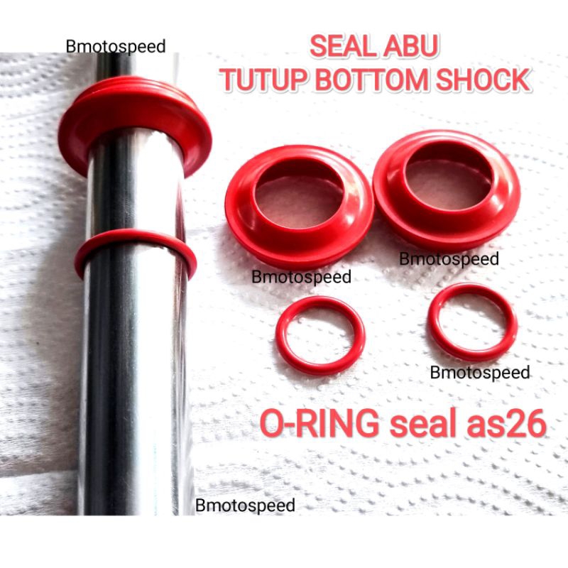 [PROMO] SEAL ABU SEAL O-RING TUTUP BOTTOM TABUNG SHOCK DEPAN ALA SHOCK LCM PNP VARIO BEAT SCOOPY GEN