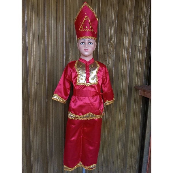 Baju adat padang anak laki laki baju padang murah baju adat minangkabau