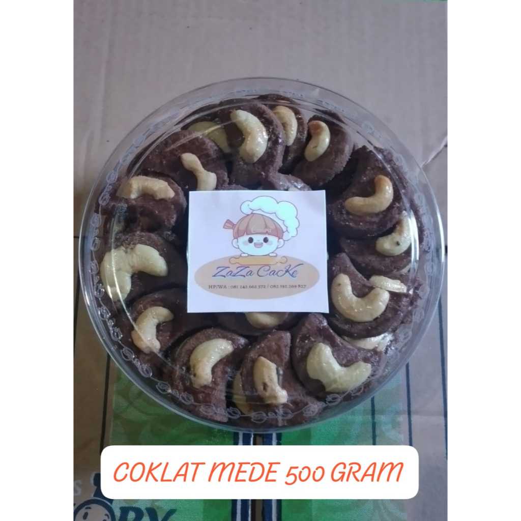 

Kue coklat Kacang mede 250 gram & 500 gram/ Kue kering mede coklat