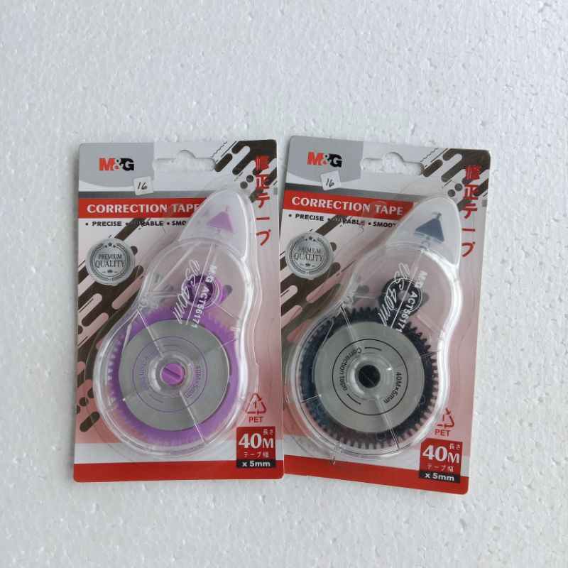 

KF | M&G Correction tape Jumbo 40Mx5mm Super Bersih ( ACT56171) - SATUAN