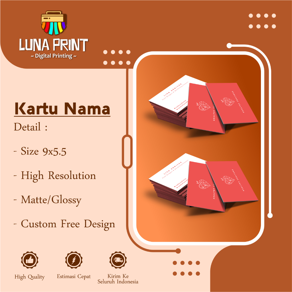 

Kartu Nama, Business Card Custom