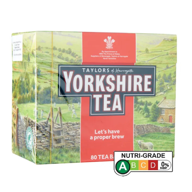 

Taylors Of Harrogate Yorkshire Tea 80 Tea Bags / Teh Yorkshire Original