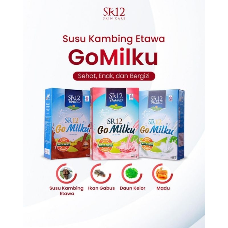 

GO MILKU SR12 SUSU KAMBING ETAWA PREMIUM BPOM HALAL