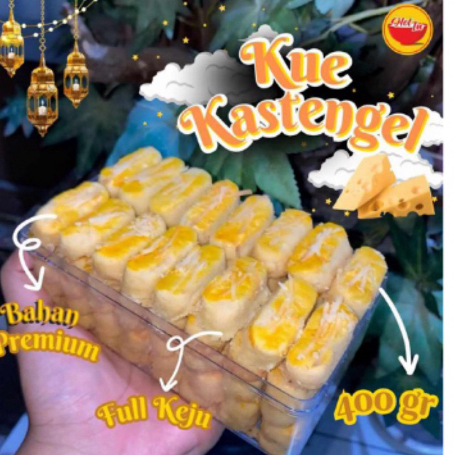 

KASTENGEL KEJU SUPER INSTAN SURABAYA GRESIK SIDOARJO - KUE LEBARAN