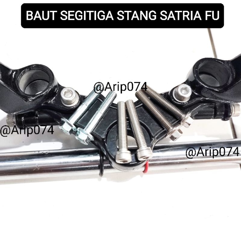 [COD] BAUT STANG STANDAR SATRIA FU BAUT SEGITIGA STANG STIR SUZUKI SATRIA FU KARBU DAN SATRIA FU INJ