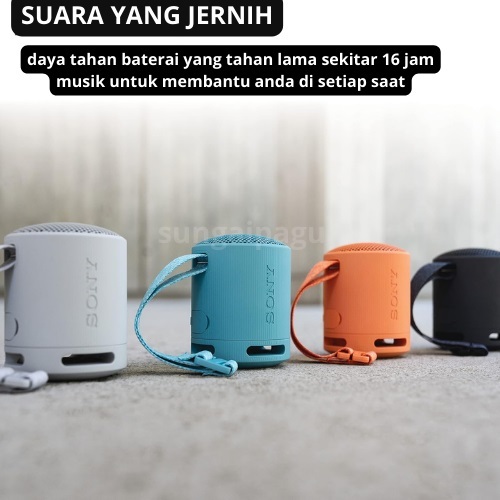Speaker Sony SRS-XB13 Speaker Bluetooth Extra Super Bass Battery 16 H