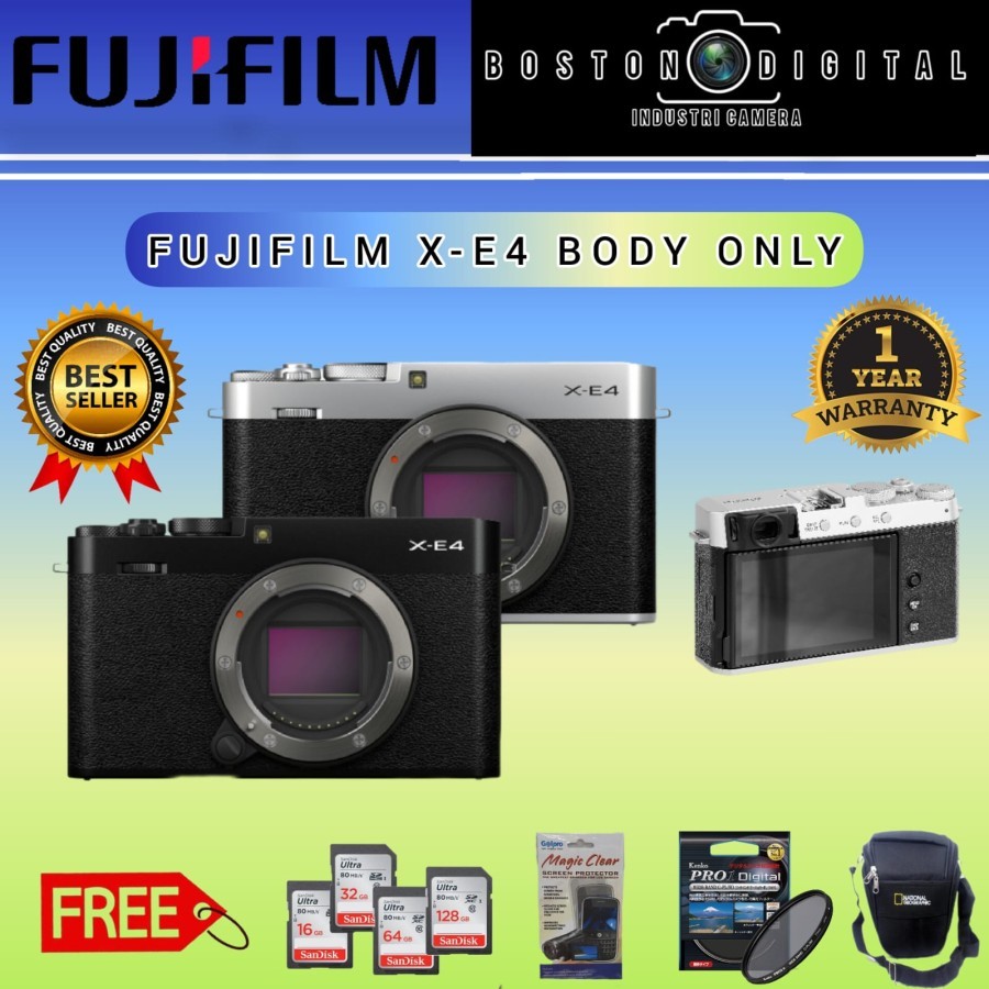 FUJIFILM X-E4 BODY ONLY / FUJIFILM XE4 BODY ONLY / FUJIFILM XE4