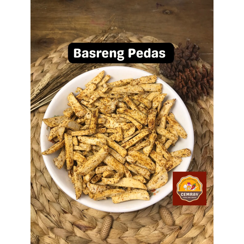 

Basreng Pedas Gurih 500 Gram By Cemray Food