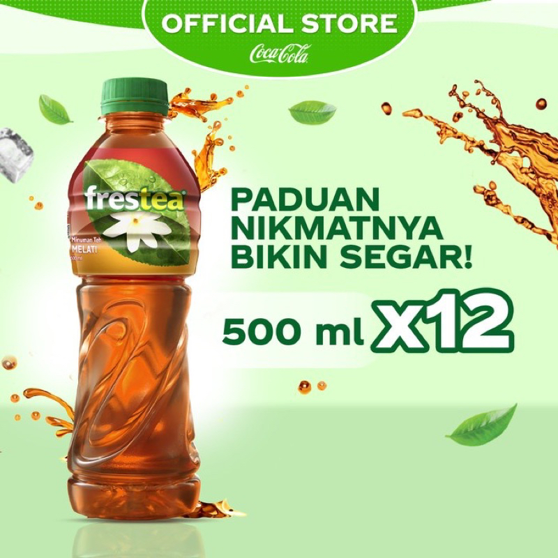 

Frestea Original Jasmine - Botol 500mL x 12pcs