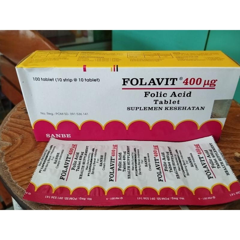 Folavit 400Mg - Asam Folat