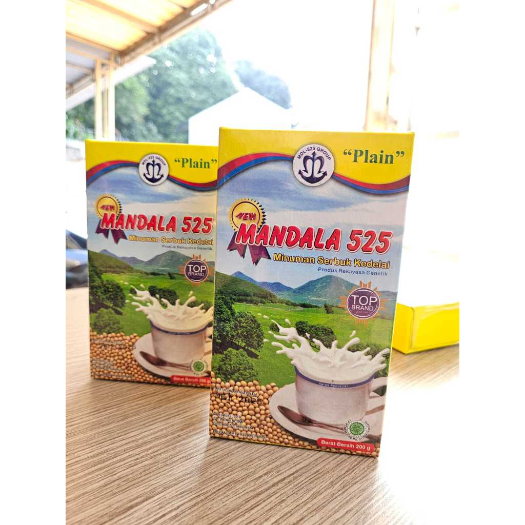 

New Mandala 525 Kedelai bubuk instant 2 x 200 gram