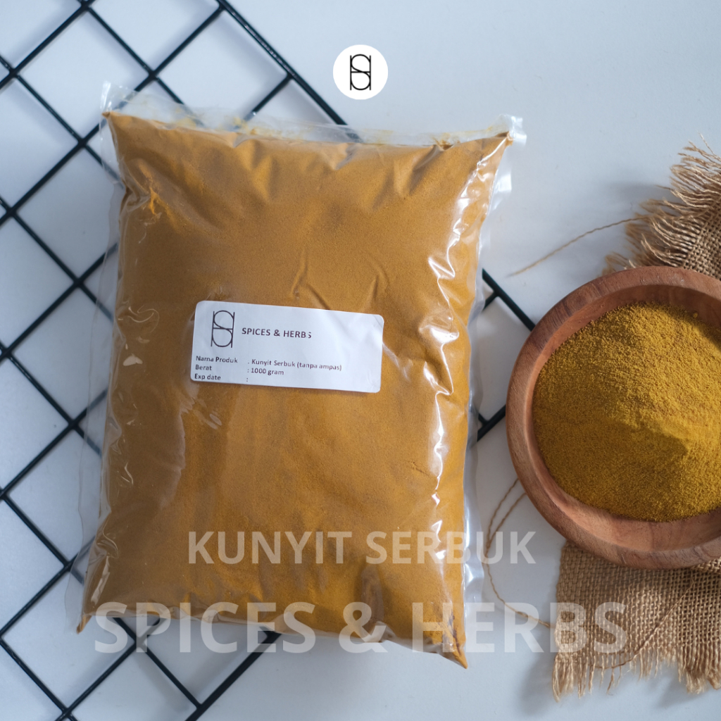 

KUNYIT SERBUK INSTAN plus GULA (TANPA AMPAS) KILOAN