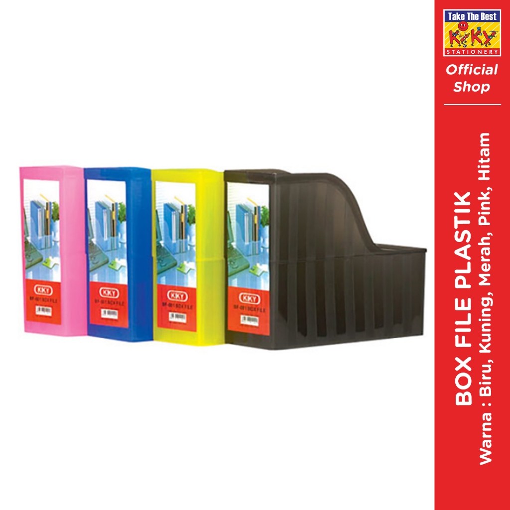 

KIKY Box File Plastik Uk. Besar - 1 Pcs
