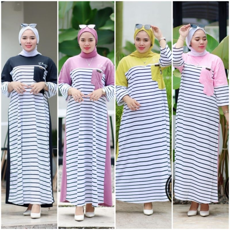 DRESS RAISHA SALUR by DHEWA STYLE