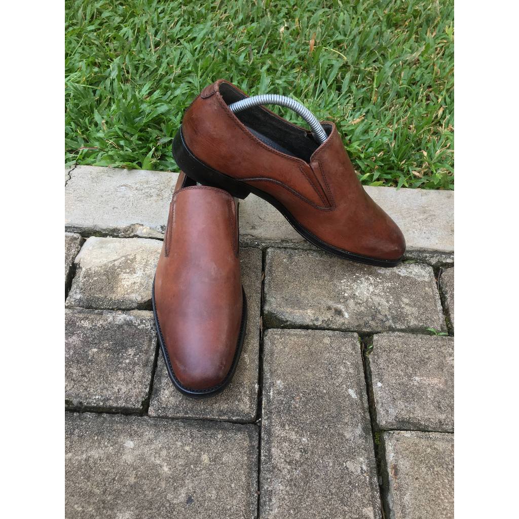 Sepatu Second Original Kulit Aldo Slip On