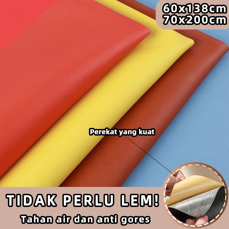 [60x138cm]stiker kulit kursi stiker pvc kulit kursi leather sticker sticker sofa