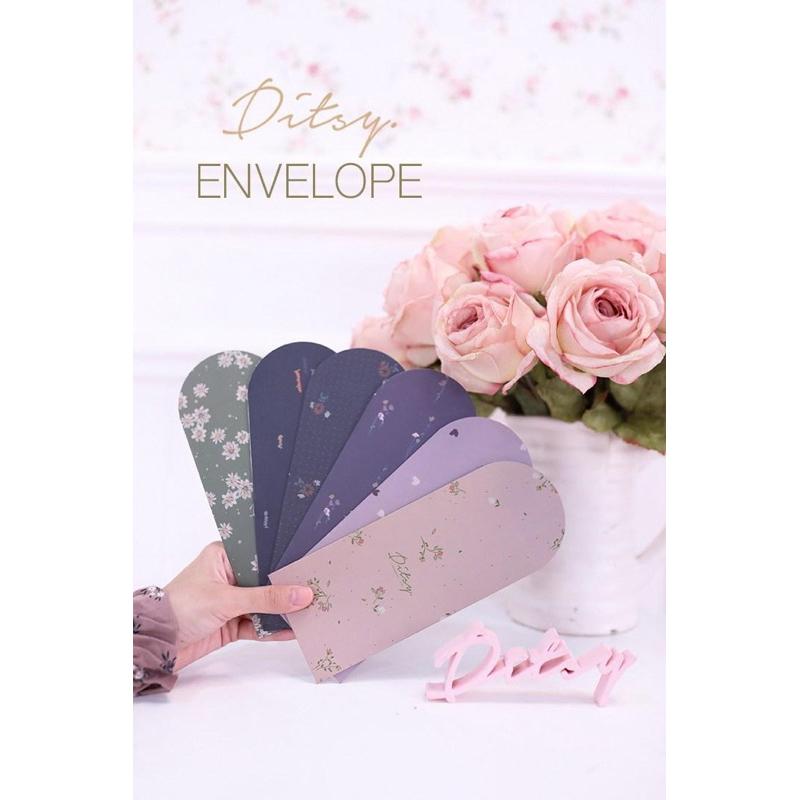 

Amplop Ditsy motif Tally Envelope edisi Maret 2024