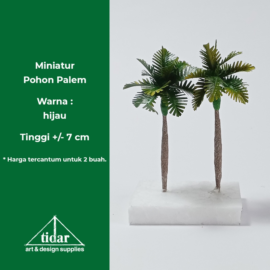 

[MR] MG - Miniatur Pohon Palem Tinggi 7 CM - Maket Tanaman Palm