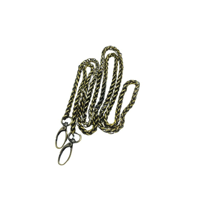 SET RANTAI TAS ANTIQUE GOLD BRASS DOUBLE RANTAI TEBAL IMPORT K56 25