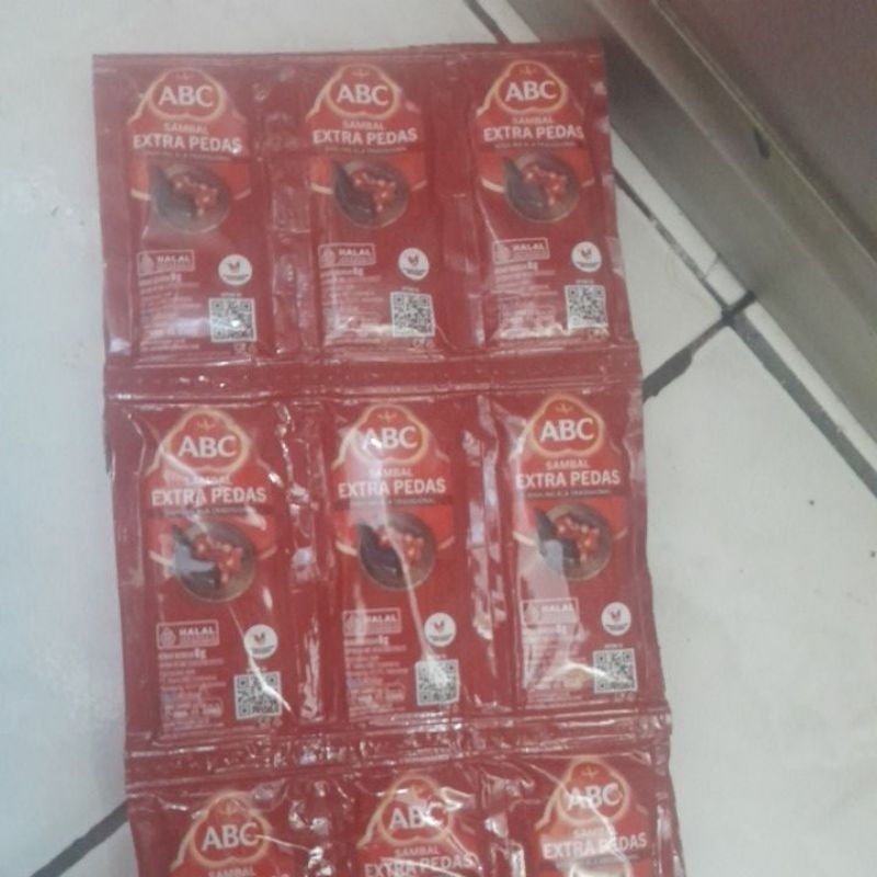 

caos sambal ABC sachet (renceng isi 36pcs)