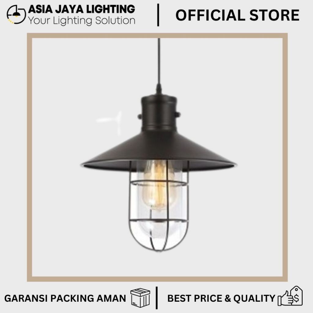 LAMPU GANTUNG PENDANT / LAMPU GANTUNG CABANG 1 / PENDANT LIGHT / LAMPU PENDANT MINIMALIS / LAMPU GAN