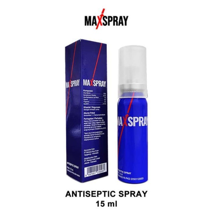 MAXSPRAY ANTISEPTIC SPRAY 15 ML
