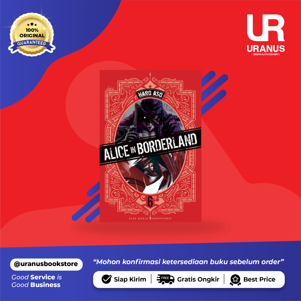 ALICE IN BORDERLAND 6 NEW  - TOKO BUKU URANUS NGAGEL