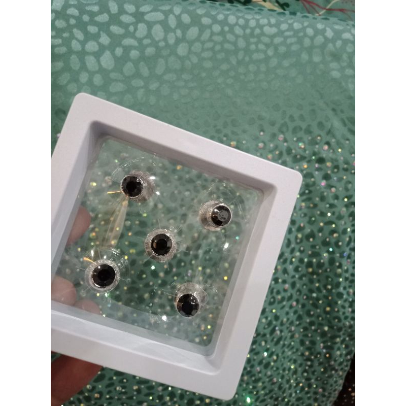 BUTANG/KANCING BAJU KURUNG PRIA DEWASA IMPORT MALAYSIA/LEPAS PASANG/BLACK/HITAM