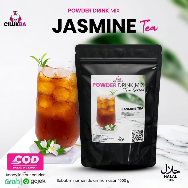 

Bubuk Minuman Instan Rasa Jasmine Tea 1kg Cilukba Powder
