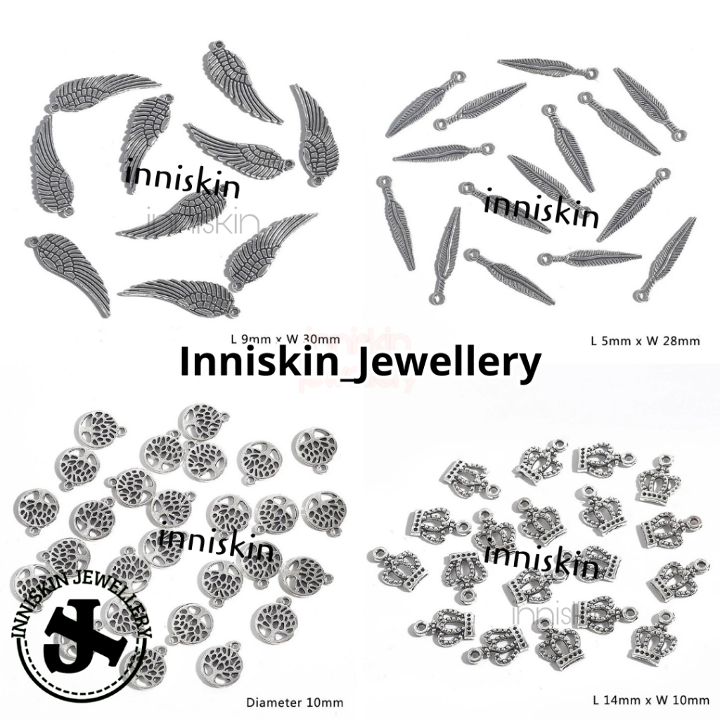 Liontin Silver Metal / Manik Liontin Silver / Liontin / Manik