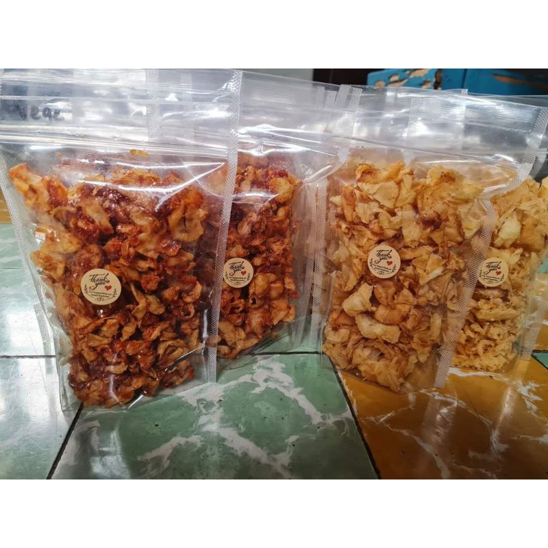 

Keripik singkong pedas manis / original