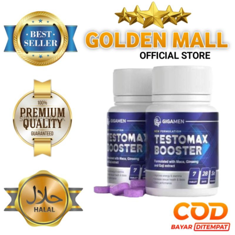 Testomax Booster Suplemen Herbal Paling Ampuh Asli Malaysia
