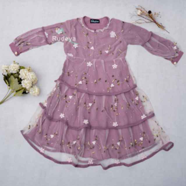 Preloved Dress Rudeya anak La fleur