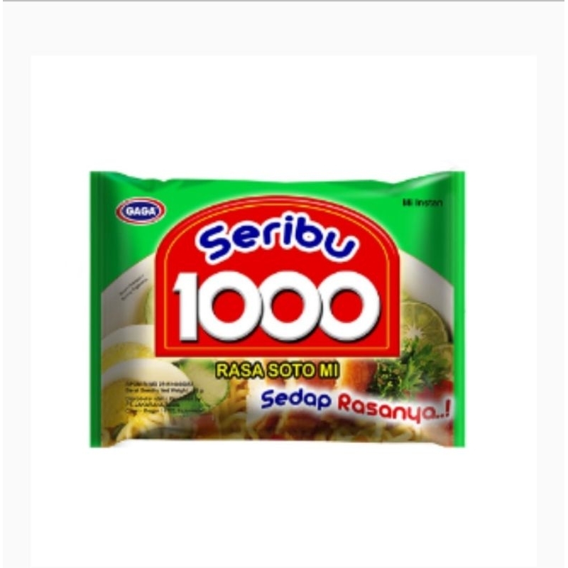 

Mie Gaga 1000 Soto 1 Ctn ( 40 pc )